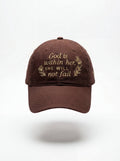 God is Within Her Custom Cap - EssenceFifteen