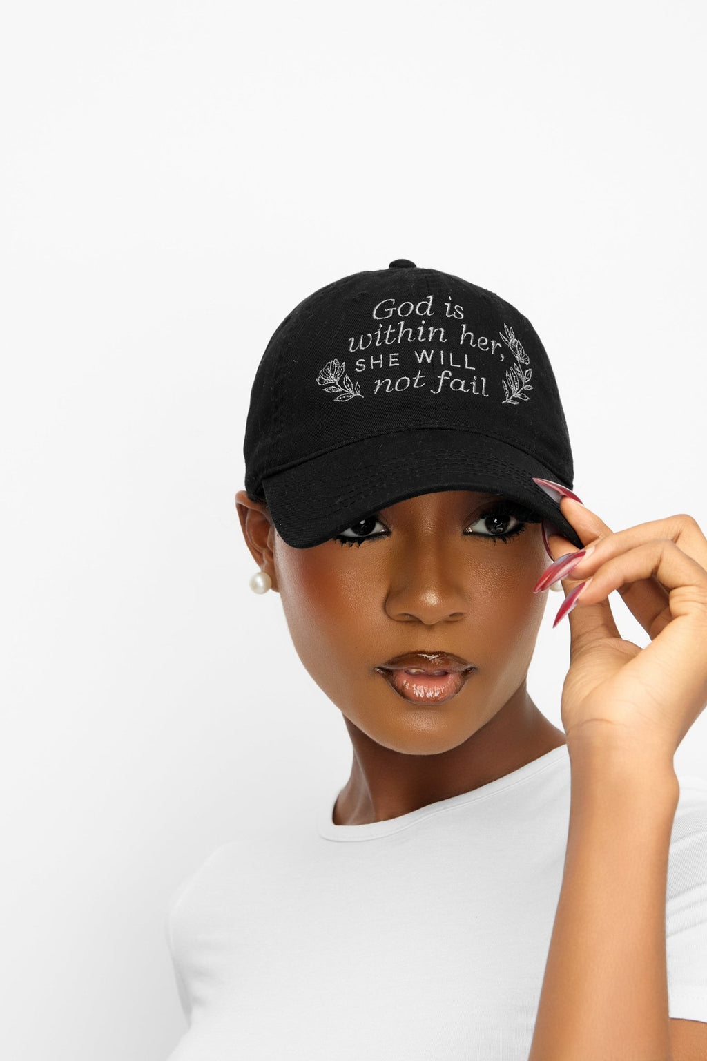 God is Within Her Custom Cap - EssenceFifteen