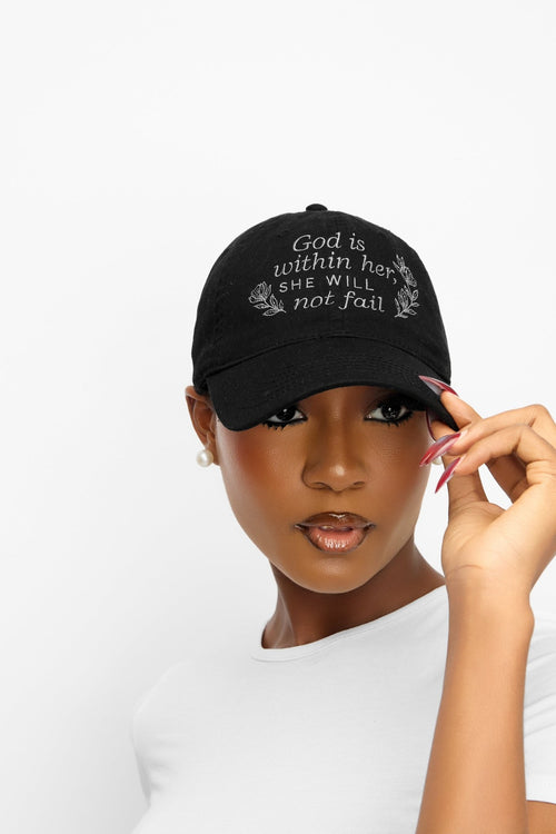 God is Within Her Custom Cap - EssenceFifteen