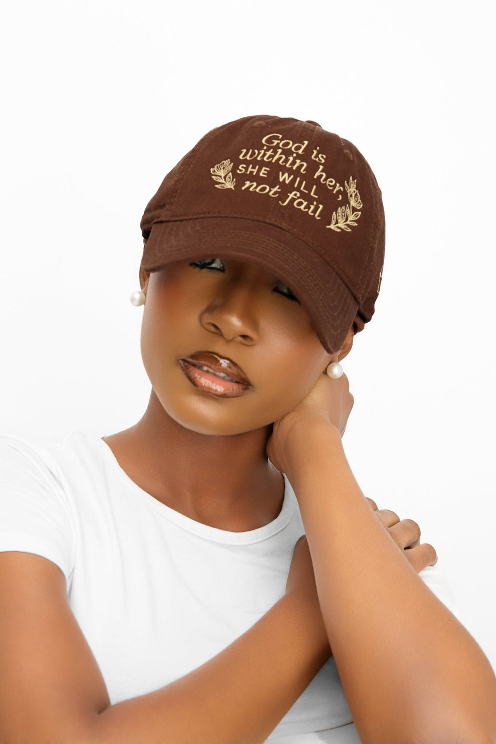 God is Within Her Custom Cap - EssenceFifteen