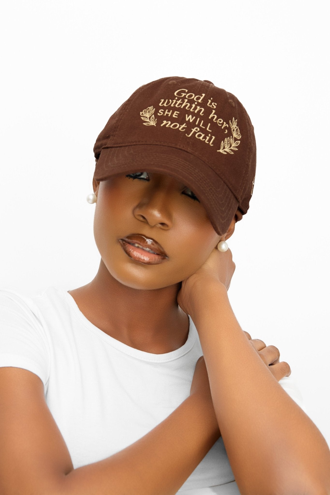 God is Within Her Custom Cap - EssenceFifteen