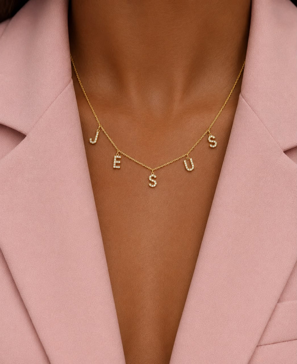 Jesus Name Necklace - EssenceFifteen