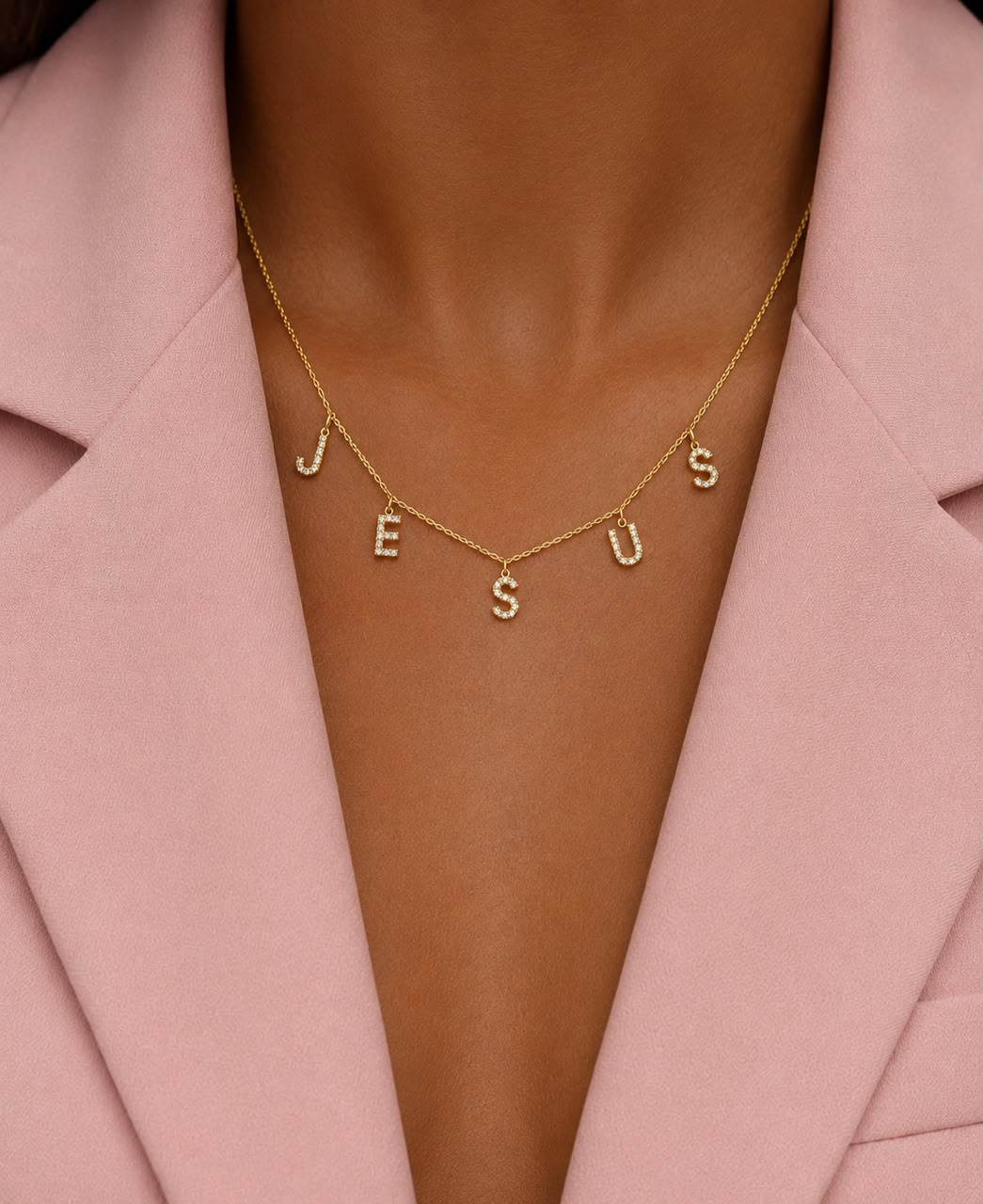 Jesus Name Necklace - EssenceFifteen