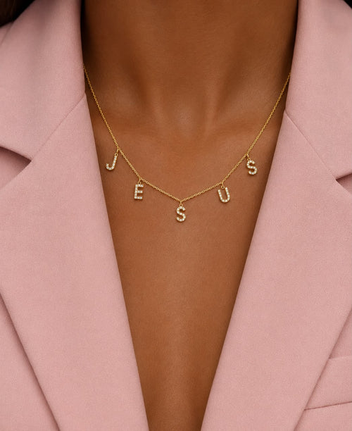 Jesus Name Necklace - EssenceFifteen