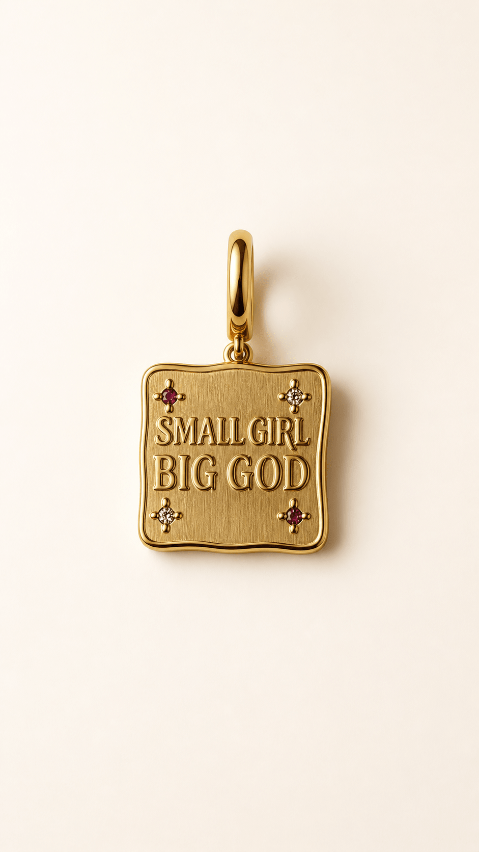 Small Girl Big God Necklace Set – 3 Neckpiece, 1 Pendant - EssenceFifteen